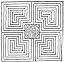 FIG. 42.--Labyrinth in Church of Reparatus, Orléansville, Algeria.<br> (Prevost.)