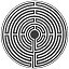 FIG. 43.--Labyrinth in Lucca Cathedral. (Durand.)