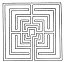 FIG. 81.--Maze Design by J. Serlio (Sixteenth Century).