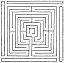 FIG. 85.--Maze at Theobalds, Herts. (After Trollope.)