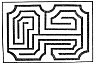 FIG. 114.--Labyrinth Design by L. Liger (<i>circ.</i> 1700).