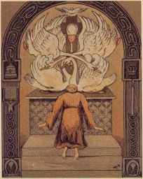 public domain artwork from Celtic Wonder Tales, by Maud Gonne