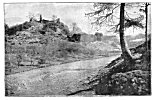 PLATE XVI. CASTLE.<BR>
Wigmore Castle, showing the sighting mound.