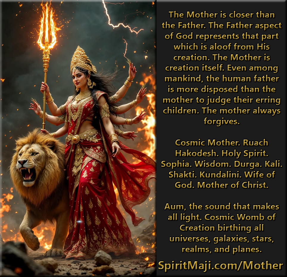 mother durga lion