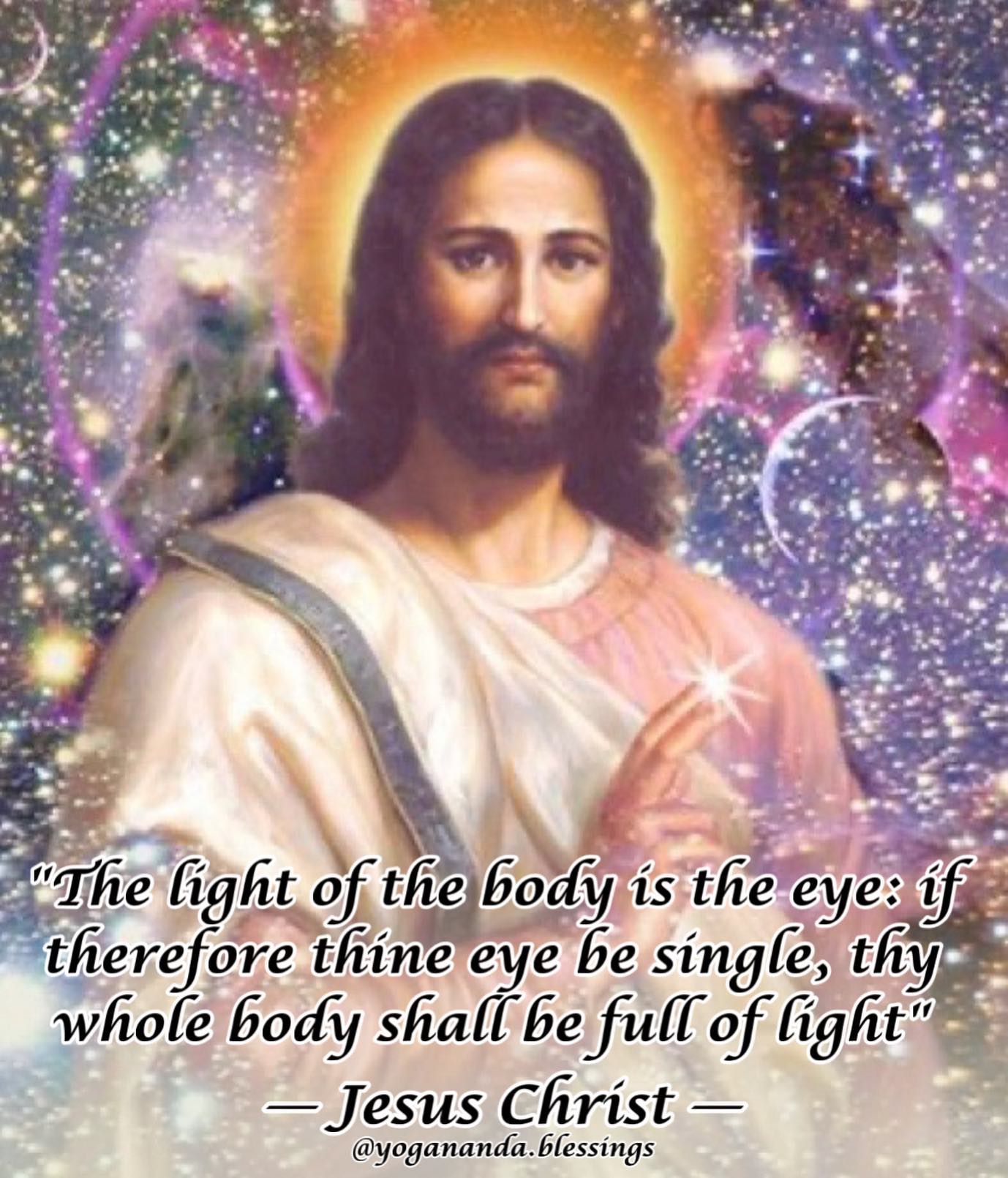 jesus single eye