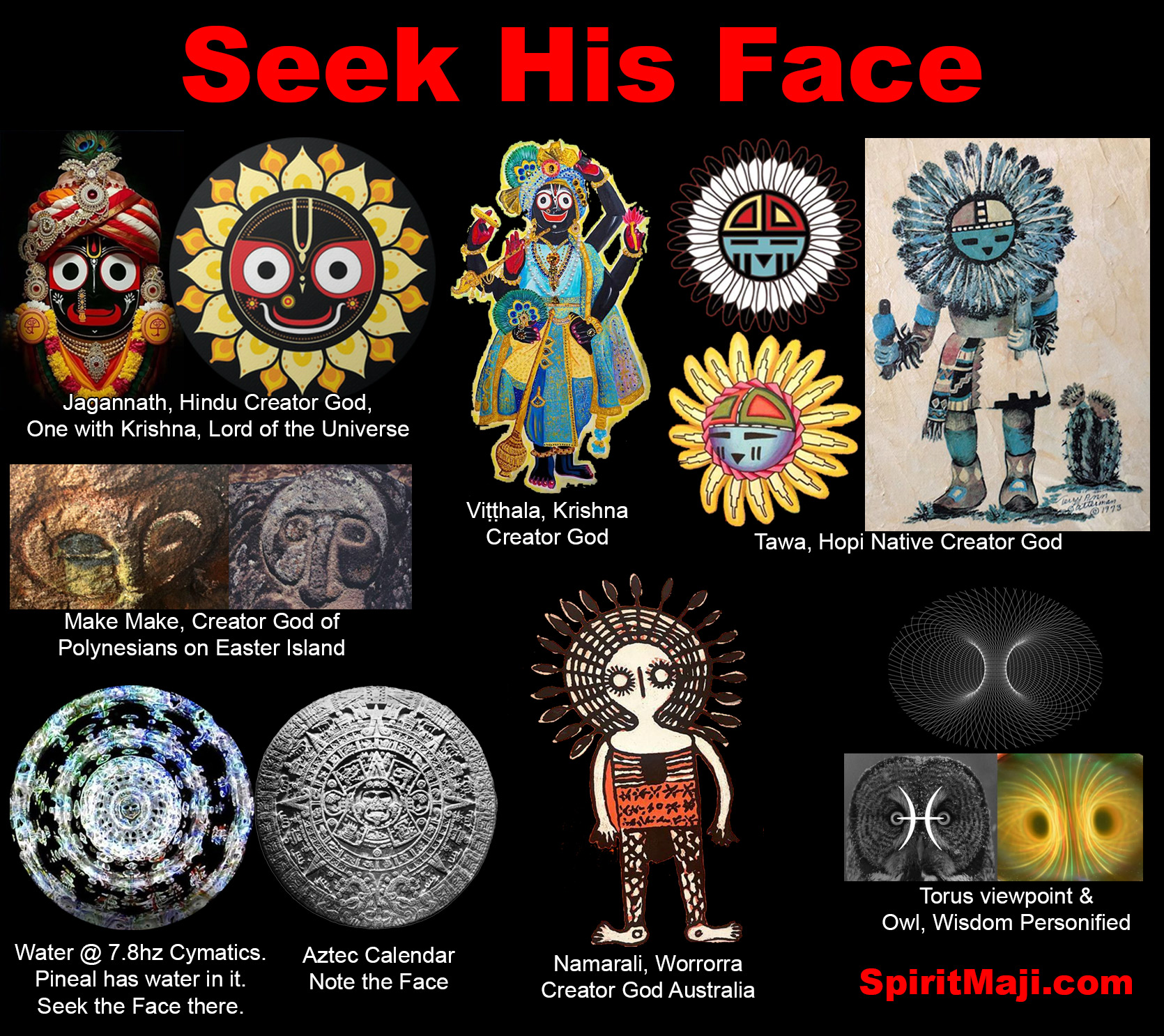 seek his face